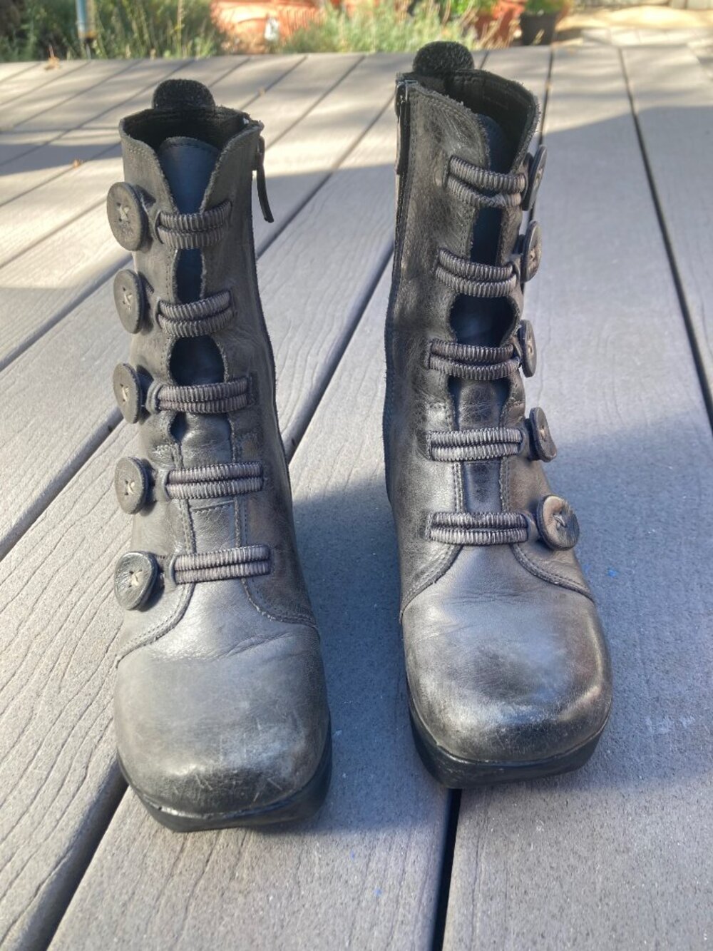 Amazing Jafa Button Boots Size 37 - Picture 4 of 8